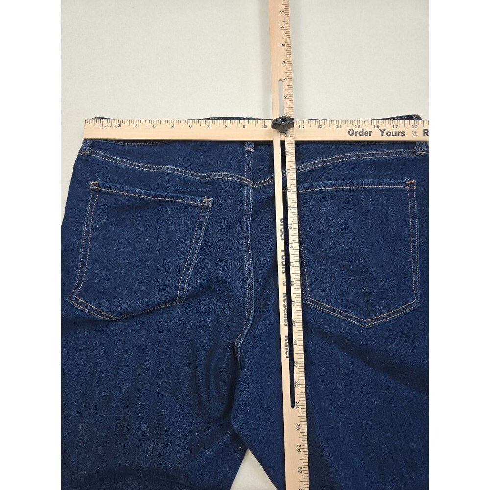 Old Navy High-Rise Wow Loose Jeans 18 Short Dark Wash Womens Denim Pants - Picture 6 of 6
